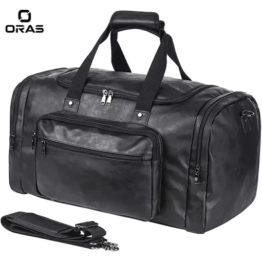 F136 ORAS Genuine Leather Travel Bag