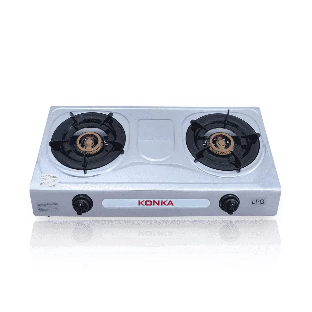 KLPG210LP-KONKA GAS STOVE (LPG Double Burner)- LPG