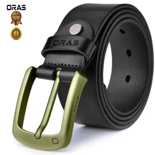 B619 ORAS Genuine Leather Belt for Men