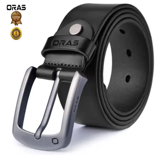 B621 ORAS Genuine Leather Belt for Men