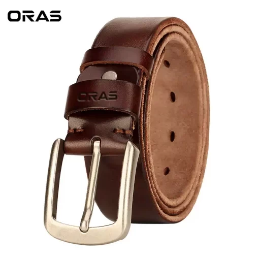 B609 ORAS Genuine Leather Belt for Men