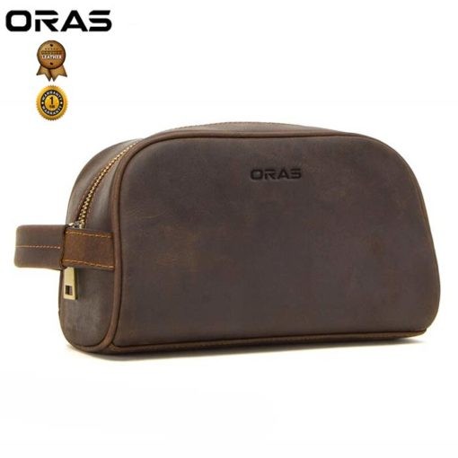 F116 ORAS Genuine Leather Business Bag