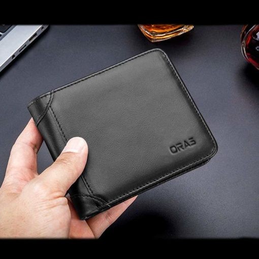 RA86K ORAS Genuine Leather Wallet for Men