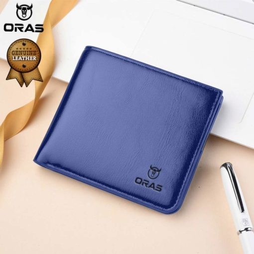 RA11E ORAS Genuine Leather Zipper Wallet