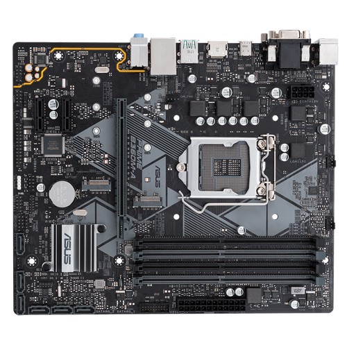 Asus B360 Aura Sync Dual m.2 NVMe & HDMI 4Slot Ram Motherboard