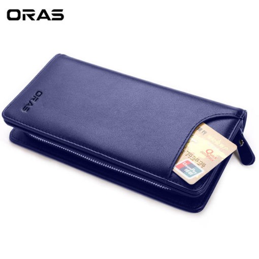 RA16E ORAS Genuine Leather Long Hand Wallet