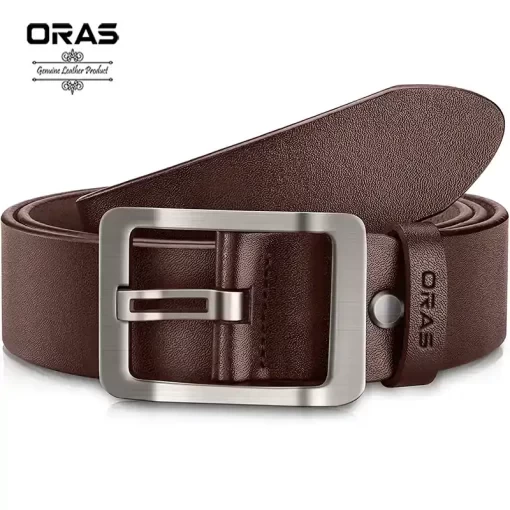 B607 ORAS Genuine Leather Belt for Men