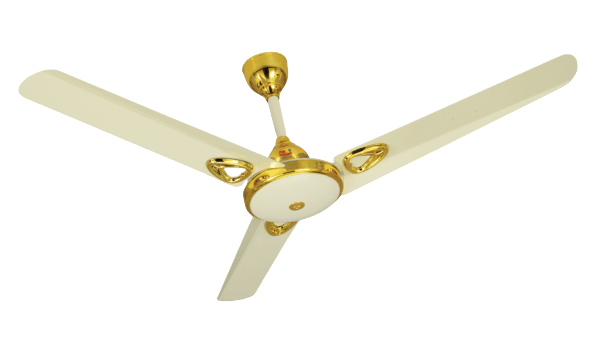 56" PAK Punjab Golden Crystal Ceiling Fan