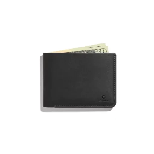 R1017 ORAS Genuine Leather Slim Bifold Wallet