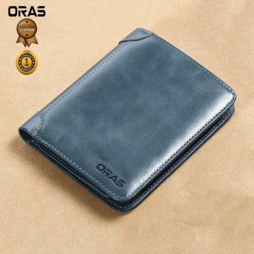 RA17F ORAS Genuine Leather Wallet for Men